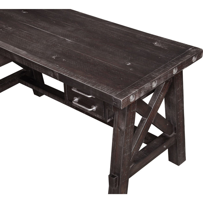 Modus Furniture Yosemite Solid Wood Desk in Cafe 655450191541 7YC996D Image 5
