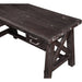 Modus Furniture Yosemite Solid Wood Desk in Cafe 655450191541 7YC996D Image 5
