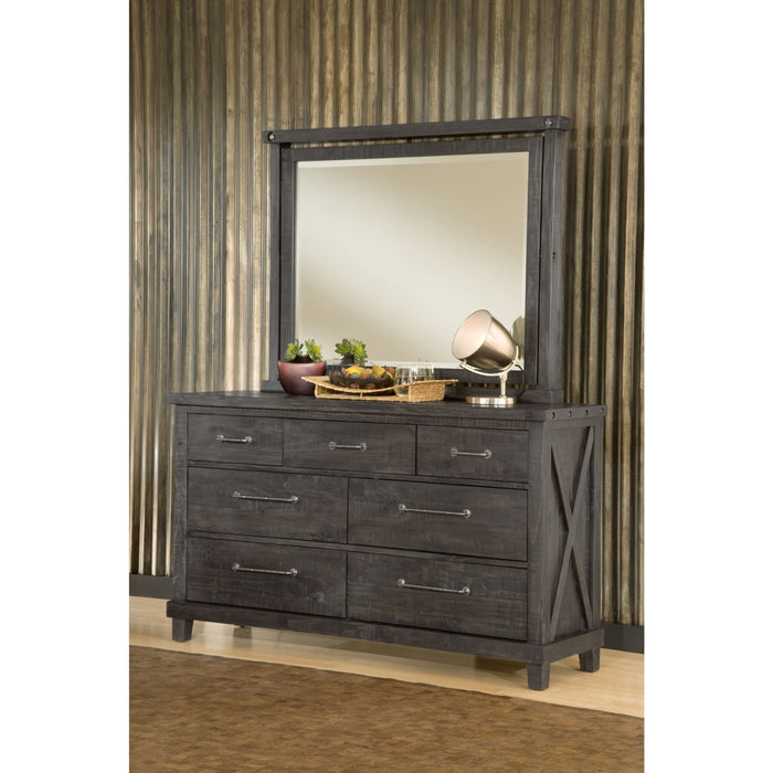 Modus Furniture Yosemite Solid Wood Dresser in Cafe (2024) 655450432828 7YC982A Image 2