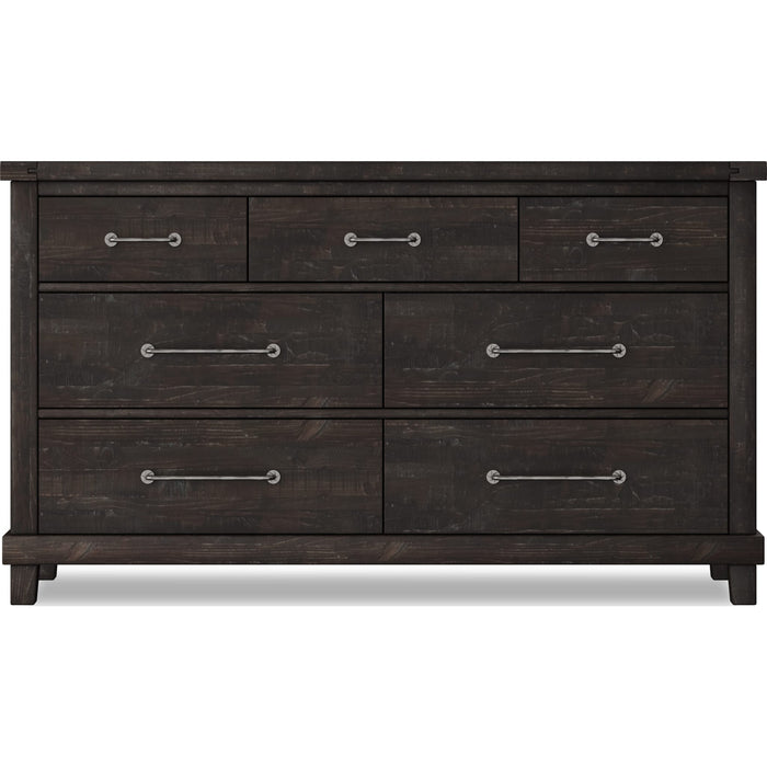 Modus Furniture Yosemite Solid Wood Dresser in Cafe (2024) 655450432828 7YC982A Image 8