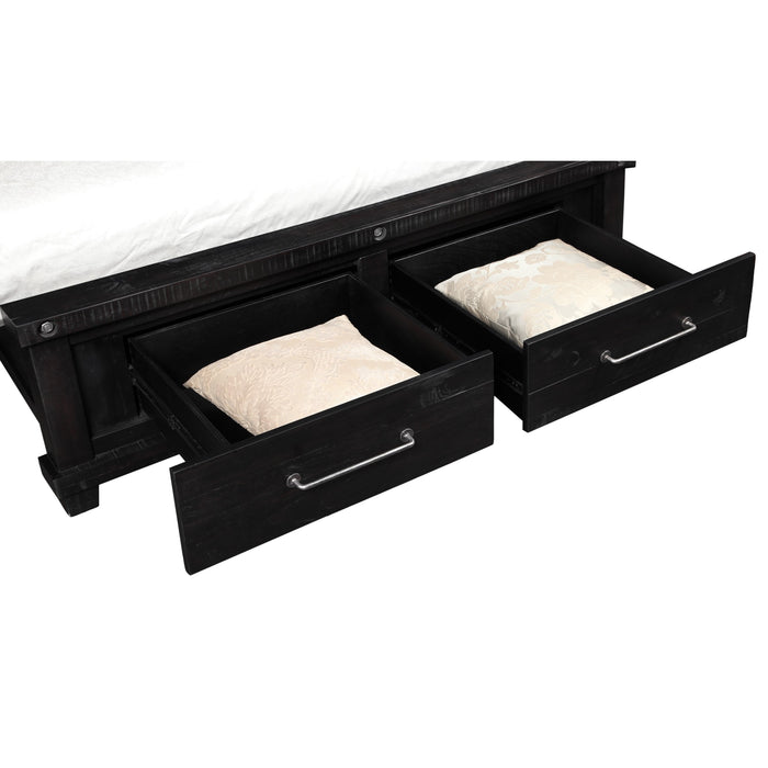 Modus Yosemite Solid Wood Footboard Storage Bed in Cafe Image 4