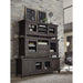 Modus Yosemite Solid Wood Four Door Media Console in Cafe Image 1