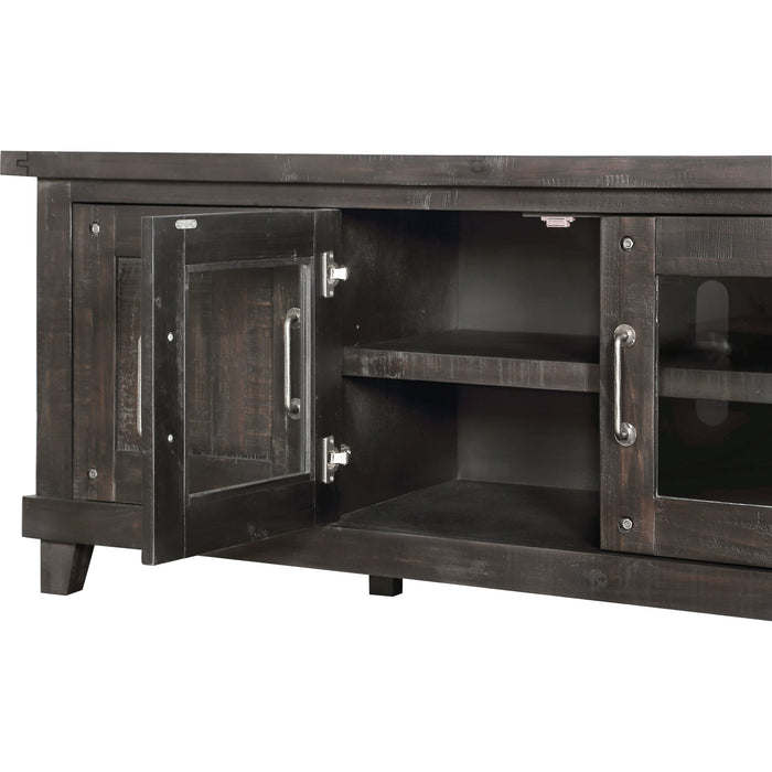 Modus Furniture Yosemite Solid Wood Four Door Media Console in Cafe 655450202162 7YC926C Image 4