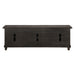 Modus Yosemite Solid Wood Four Door Media Console in Cafe Image 5
