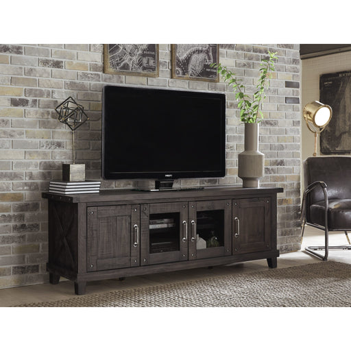 Modus Yosemite Solid Wood Four Door Media Console in Cafe Main Image