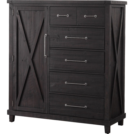 Modus Furniture Yosemite Solid Wood Gentleman s Chest in Cafe 655450436055 7YC984GA Image 1