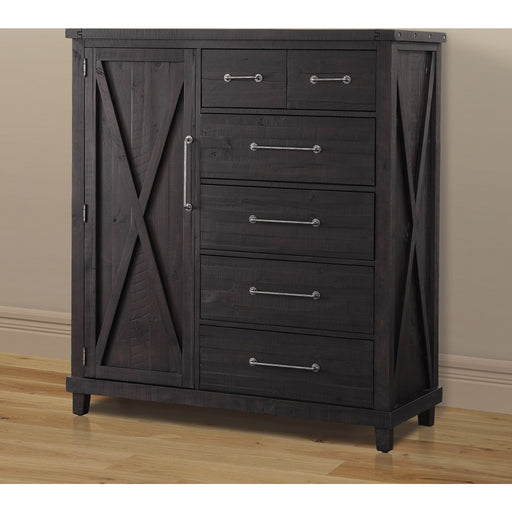 Modus Furniture Yosemite Solid Wood Gentleman s Chest in Cafe 655450436055 7YC984GA Main Image