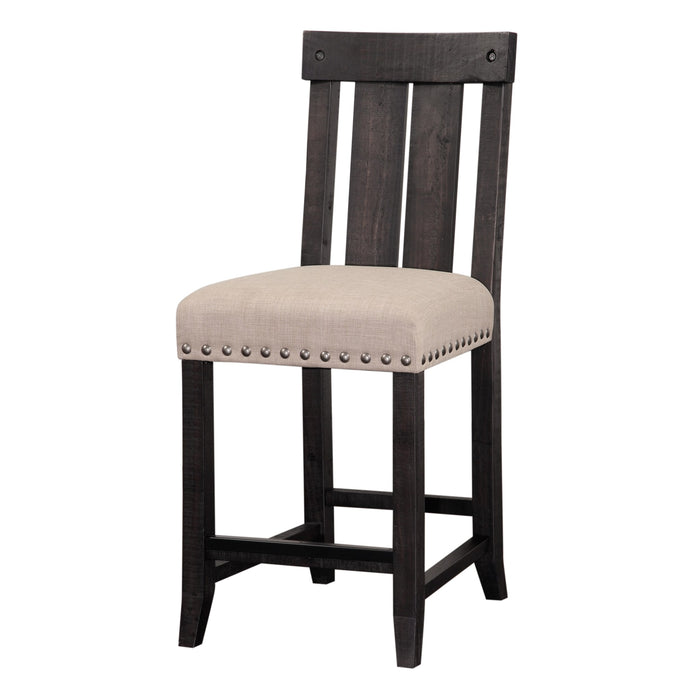Modus Yosemite Solid Wood Kitchen Counter Stool in Cafe Image 1