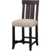 Modus Furniture Yosemite Solid Wood Kitchen Counter Stool in Cafe 655450138386 7YC970W Image 1