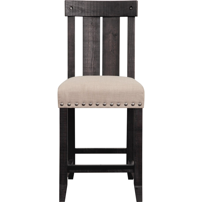 Modus Furniture Yosemite Solid Wood Kitchen Counter Stool in Cafe 655450138386 7YC970W Image 2