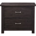 Modus Furniture Yosemite Solid Wood Lateral File Cabinet in Cafe 655450191213 7YC918 Image 1