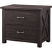 Modus Furniture Yosemite Solid Wood Lateral File Cabinet in Cafe 655450191213 7YC918 Image 2