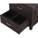 Modus Furniture Yosemite Solid Wood Lateral File Cabinet in Cafe 655450191213 7YC918 Image 4