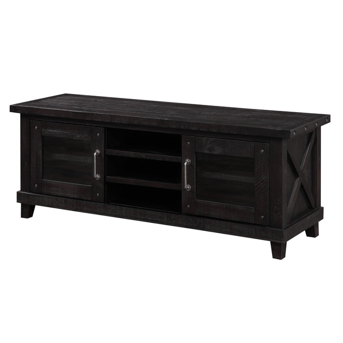 Modus Yosemite Solid Wood Media Console in Cafe Image 3