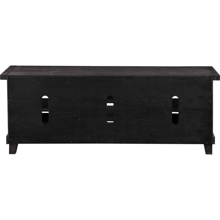 Modus Furniture Yosemite Solid Wood Media Console in Cafe 655450168390 7YC926 Image 5