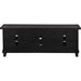 Modus Furniture Yosemite Solid Wood Media Console in Cafe 655450168390 7YC926 Image 5