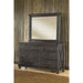 Modus Yosemite Solid Wood Mirror in Cafe Image 2