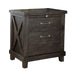 Modus Yosemite Solid Wood Nightstand in Cafe Image 7