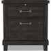 Modus Furniture Yosemite Solid Wood Nightstand in Cafe 655450105821 7YC981 Image 9