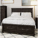 Modus Yosemite Solid Wood Panel Bed in Cafe Image 9