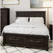 Modus Furniture Yosemite Solid Wood Panel Bed in Cafe  7YC9L  Image 9