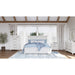 Modus Yosemite Solid Wood Panel Bed in Rustic WhiteImage 4