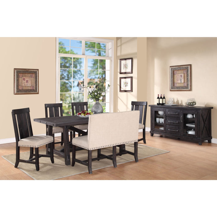 Modus Furniture Yosemite Solid Wood Rectangular Extension Table 655450130854 7YC961 Image 18