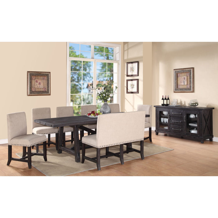 Modus Furniture Yosemite Solid Wood Rectangular Extension Table 655450130854 7YC961 Image 22