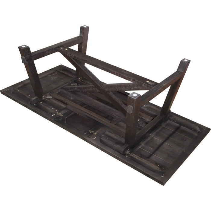 Modus Furniture Yosemite Solid Wood Rectangular Extension Table 655450130854 7YC961 Image 26