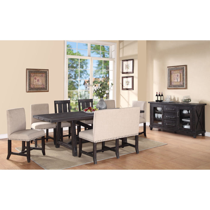 Modus Furniture Yosemite Solid Wood Rectangular Extension Table 655450130854 7YC961 Image 4