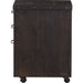 Modus Furniture Yosemite Solid Wood Rollling File Cabinet in Cafe 655450191206 7YC917 Image 4