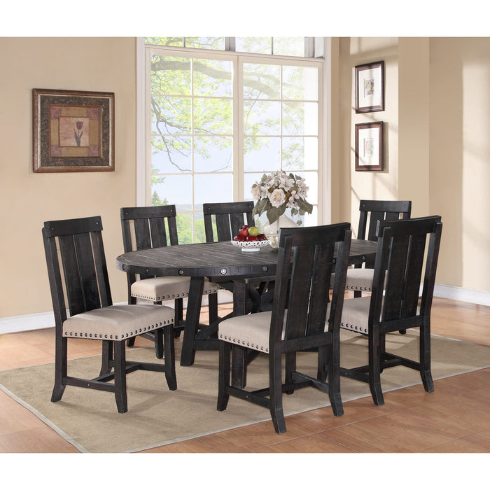 Modus Furniture Yosemite Solid Wood Round Extension Table 655450130861 7YC961R Image 12