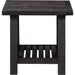 Modus Furniture Yosemite Solid Wood Side Table in Cafe 655450168369 7YC922 Image 2