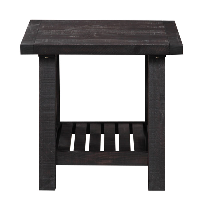 Modus Yosemite Solid Wood Side Table in CafeImage 2
