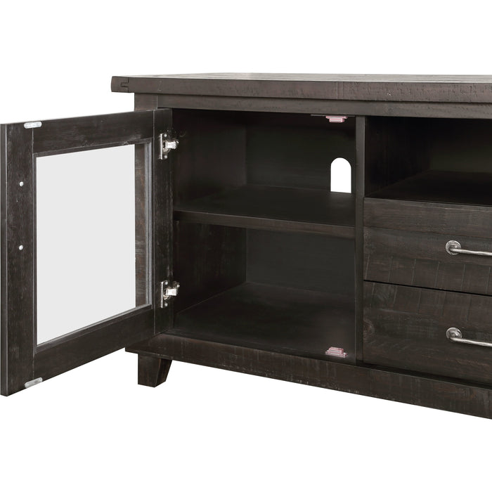 Modus Furniture Yosemite Solid Wood Two Drawer Media Console in Cafe 655450210198 7YC926D Image 4