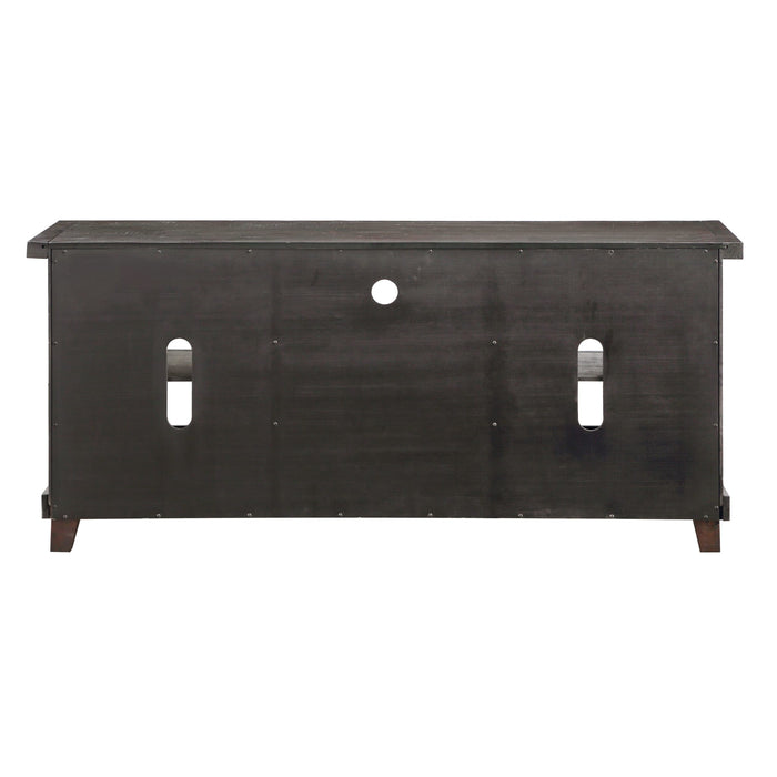 Modus Yosemite Solid Wood Two Drawer Media Console in Cafe Image 5