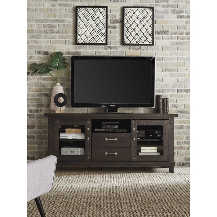 Modus Yosemite Solid Wood Two Drawer Media Console in Cafe Main Image