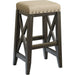 Modus Furniture Yosemite Solid Wood Upholstered Bar Stool in Cafe 655450223563 7YC968U Image 2