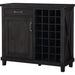 Modus Furniture Yosemite Solid Wood Wine Bar in Cafe 655450169427 7YC974 Image 1