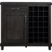 Modus Furniture Yosemite Solid Wood Wine Bar in Cafe 655450169427 7YC974 Image 2
