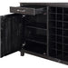 Modus Furniture Yosemite Solid Wood Wine Bar in Cafe 655450169427 7YC974 Image 4