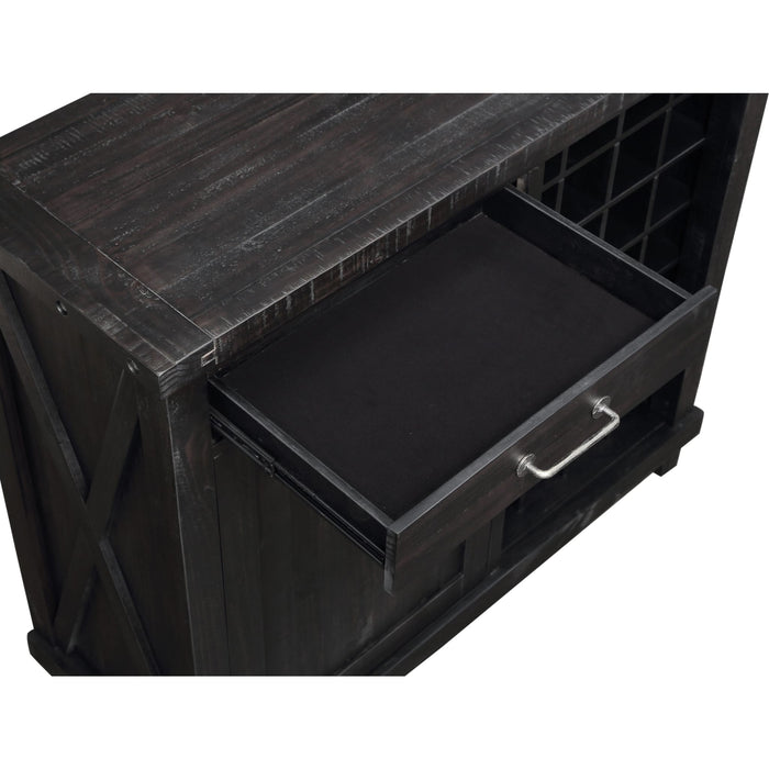 Modus Furniture Yosemite Solid Wood Wine Bar in Cafe 655450169427 7YC974 Image 5