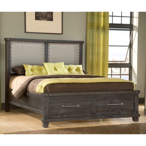Modus Yosemite Upholstered Footboard Storage Bed in CafeMain Image