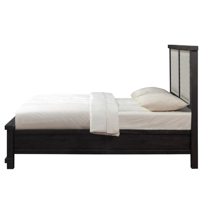 Modus Yosemite Upholstered Footboard Storage Bed in CafeImage 5
