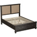 Modus Furniture Yosemite Upholstered Footboard Storage Bed in Cafe  7YC9S  Image 6