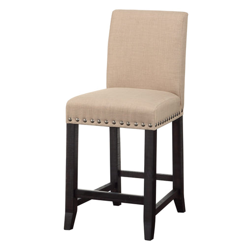 Modus Yosemite Upholstered Kitchen Counter Stool in Cafe Image 1