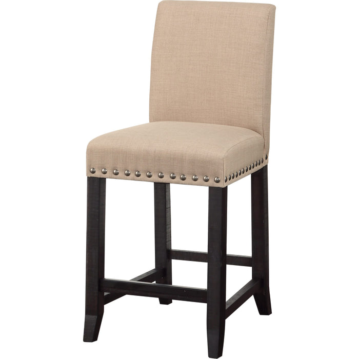 Modus Furniture Yosemite Upholstered Kitchen Counter Stool in Cafe 655450138393 7YC970F Image 1