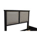 Modus Yosemite Upholstered Wood Panel Bed in CafeImage 3
