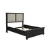 Modus Yosemite Upholstered Wood Panel Bed in CafeImage 4