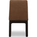 Modus Furniture Zamba Chenille Upholstered Acacia Wood Dining Chair in Pineapple and Jaguar 655450480577 UKXT64 Image 5